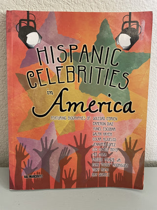 Hispanic Celebrities in America Book MTS|70909