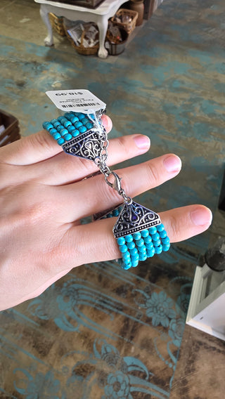 Faux Turquoise Bracelet|76454