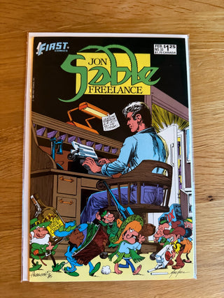 Comic Book: Jon Sable Issue 33