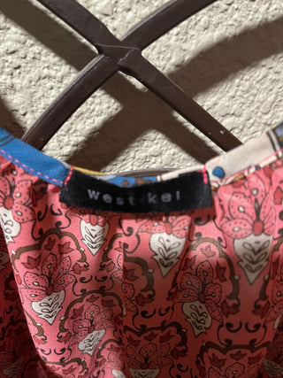 Women's 3/4 Sleeve Boho Blouse Size XL - RCD|119346