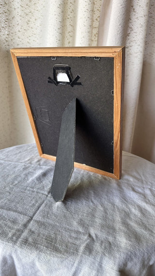 Pressed Flower Art Frame Signed