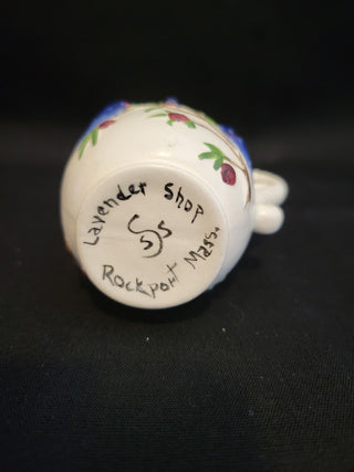 Vintage Studio Art Pottery 3" Tall Pitcher w/Birds RCD|103625