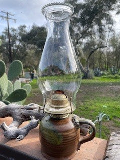 Hurricane Lantern Pottery Kerosene Lamp|51345