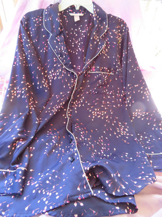 Navy Blue VICTORIA SECRET sleep shirt MTS