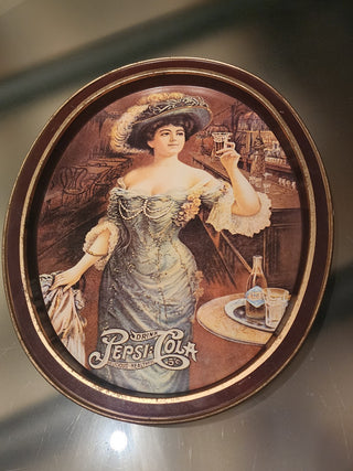 Vtg Pepsi Cola Tray Victorian RSV|63304