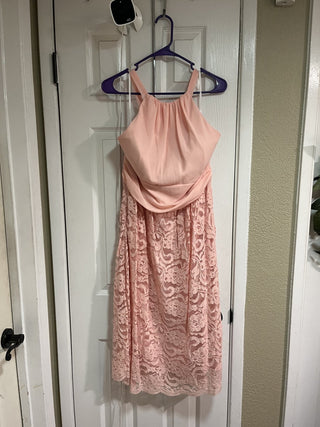 Women's Pink Formal Dress w/Lace Size 2XL RCD