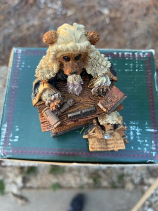 ORIGINAL BOX Boyds Bears "Judge Griz...Hissonah"