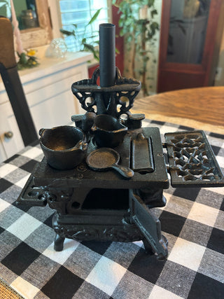 Mini Cast Iron Stove 10 pc MTS|66449