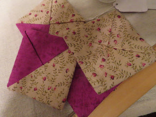 Handmade Wine fabric coasters MTS set of 4 MTS