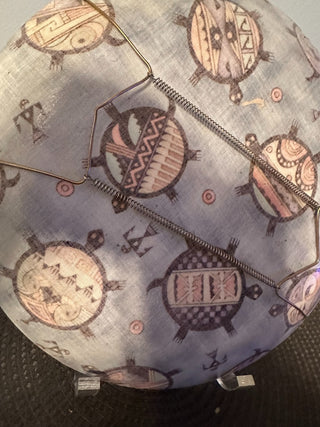 Plate Indian Native Glass MTS|128229