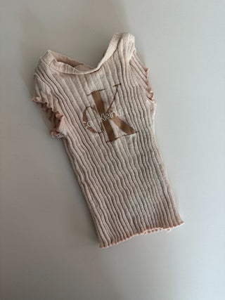 18M - Pink Tee Shirt - Calvin Klein RSV