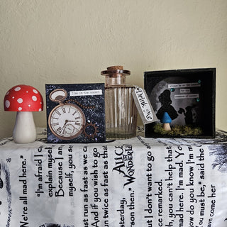 bri.crafty - Live in the Moment - Mixed Media Mini Canvas Art (BRI) - MTS|122475