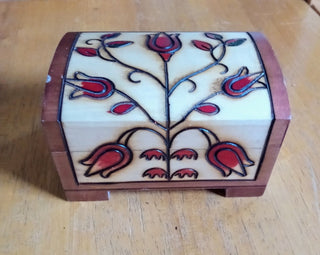 MW Floral Wooden Box Poland MTS