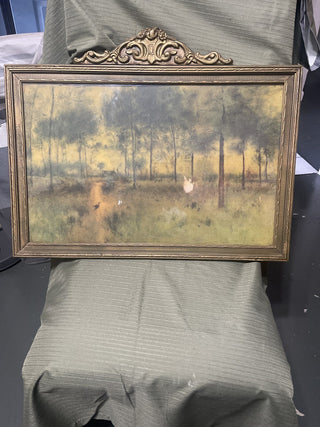 vintage print home of the Heron by George Inness rsv