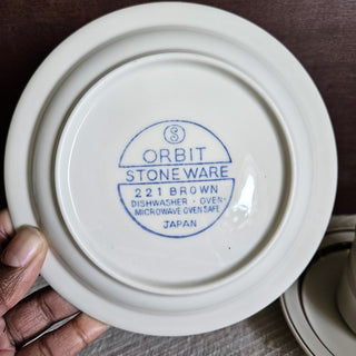 Vintage Orbit Stoneware - Plate (BRI) - MTS|52298