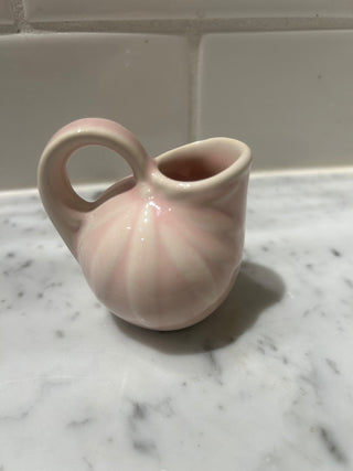 Vintage Pink Miniature Shawnee Pottery Jug   MTS