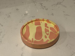 Handmade Cement Round Candle/Jewelry/Coaster Dish|109548