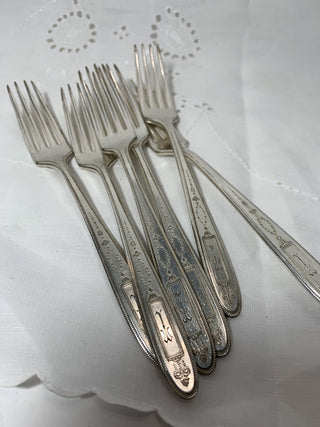 Set of 6 Community Plate Forks RSV