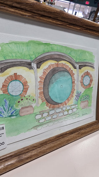 Hobbit's home watercolor paint|80294