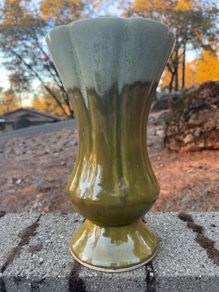 JP 12” vintage mid-century pottery vase