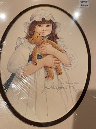 VTG Signed Jan Hagara Litho Print~ MTS|111427