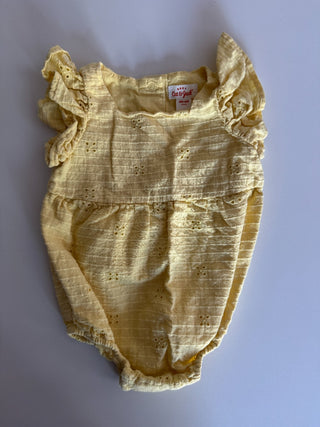 3-6M - Baby Yellow Eyelet Romper - Cat & Jack  RSV|77169