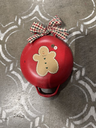 AJ - Gingerbread Man Hanging Metal Pan MTS|127870