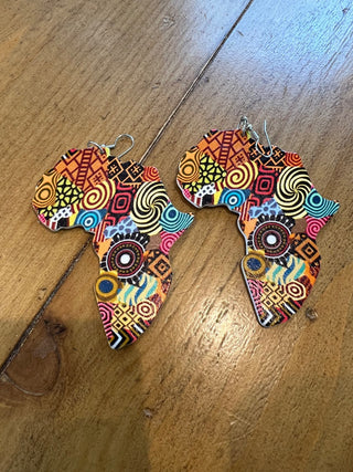 Colorful African Earrings MTS|124476