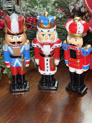 3 Vintage JSNY Christmas Nutcracker Magnets Set RSV|128472