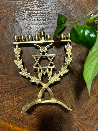 10H Brass menorah MTS|141724