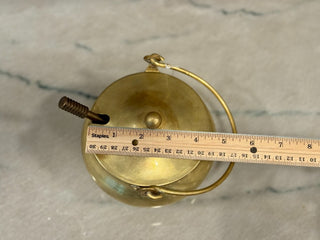 Brass caldron firestarter, Cape Cod Smudge pot with pumice starter|107157