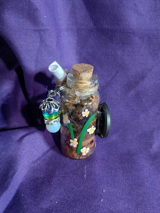 Kitchen witch jar magnet rsv