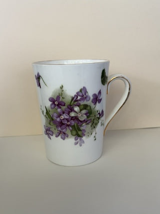 Spode Victorian Violets Bone China Mug