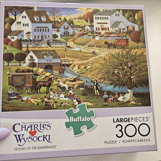 Charles Wysocki Puzzle - Hound of Baskervilles 300 ct (BRI) - MTS|88083