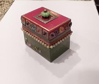 Deco Box, Pink & Green, RSV