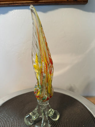 Art Glass Large Bird MTS|77732