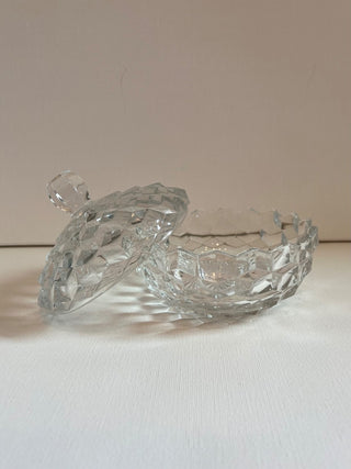 Glass candy dish with lid RSV|54213