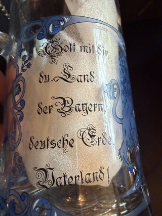 Domex Old Gerrmany Coats of Arms Lidded Mug Stein #47 VV MTS