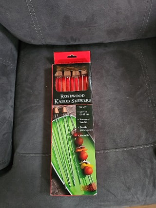 Rosewood Kabob Skewers