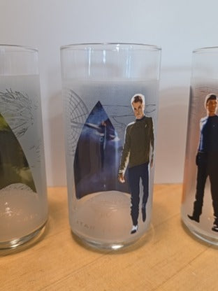 RF Set of 4 Star Trek Movie Glasses