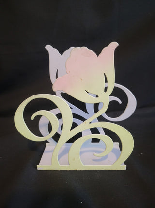 Avon Elegant Blooms Metal Napkin Holder RCD|146833