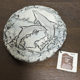 Shapes of Clay Dolphin Plaque MTS|115169