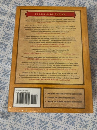 JP NEW SEALED La Cucina: The Regional Cooking - Hardcover, by The Italian Academy