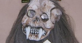 Super Long Hair Mask Halloween Costume Scary Prop Spooky Totally Ghoul #47 VV MTS