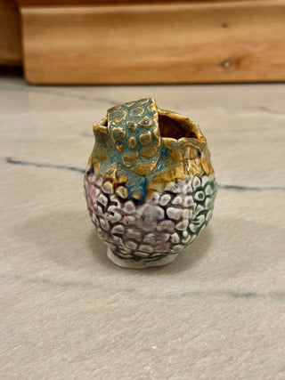 Ceramic sm creamer/matches