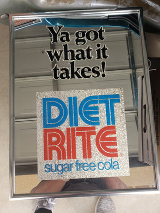 Diet Rite Mirror Framed Mirror RCD