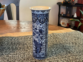 Vintage Delft Vase 8 1/2” MTS