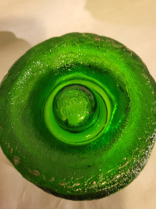 Vintage E.O. Brody Emerald Green Candle Holder - Each RCD|137618