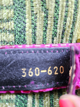 Escada Purple Suede Belt|84064
