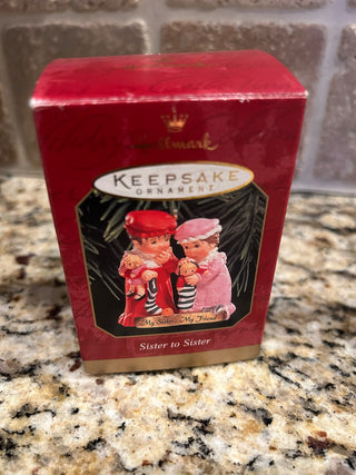 Sister to Sister Hallmark Ornament   MTS|125013